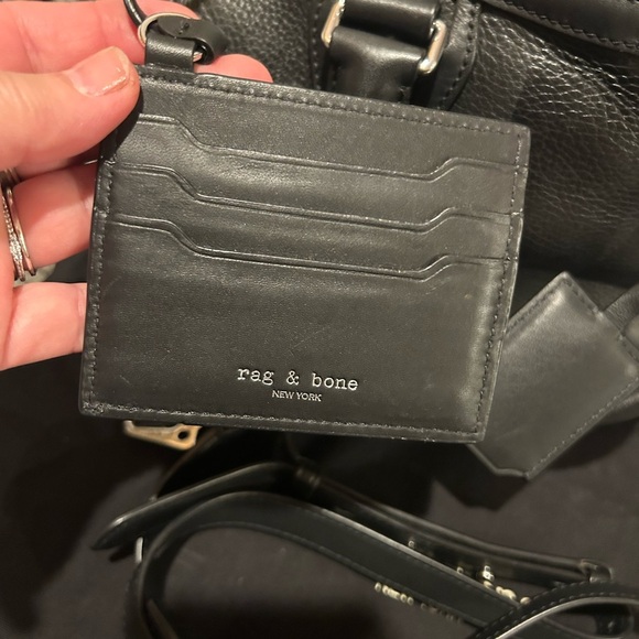 Rag & Bone Black Leather Satchel - Picture 10 of 11